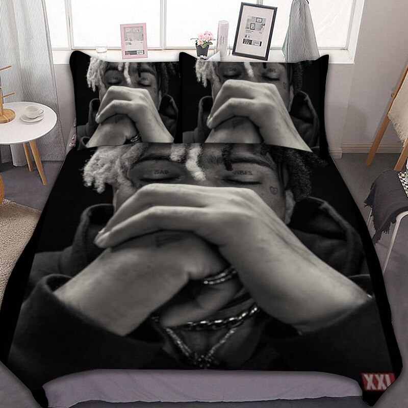 Bedding Sets Xxxtentacion US Europe UK Size Quilt Bed Cover Duvet Cover Pillow Case 2 3 4 - XXXTentacion Shop