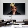Dope rapper Canvas Painting Rapper Star Poster Hip Hop Art Painting Moder Wall Decor Posters Wall 3 - XXXTentacion Shop
