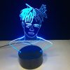The Raper Figure 3D illusion Lamp Decoration Night Lights Jahseh Dwayne Ricardo Onfroy souvenir Gifts For - XXXTentacion Shop