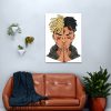 XXXTentation draw cartoon RIP legend Rap Canvas print Official Haikyuu Merch