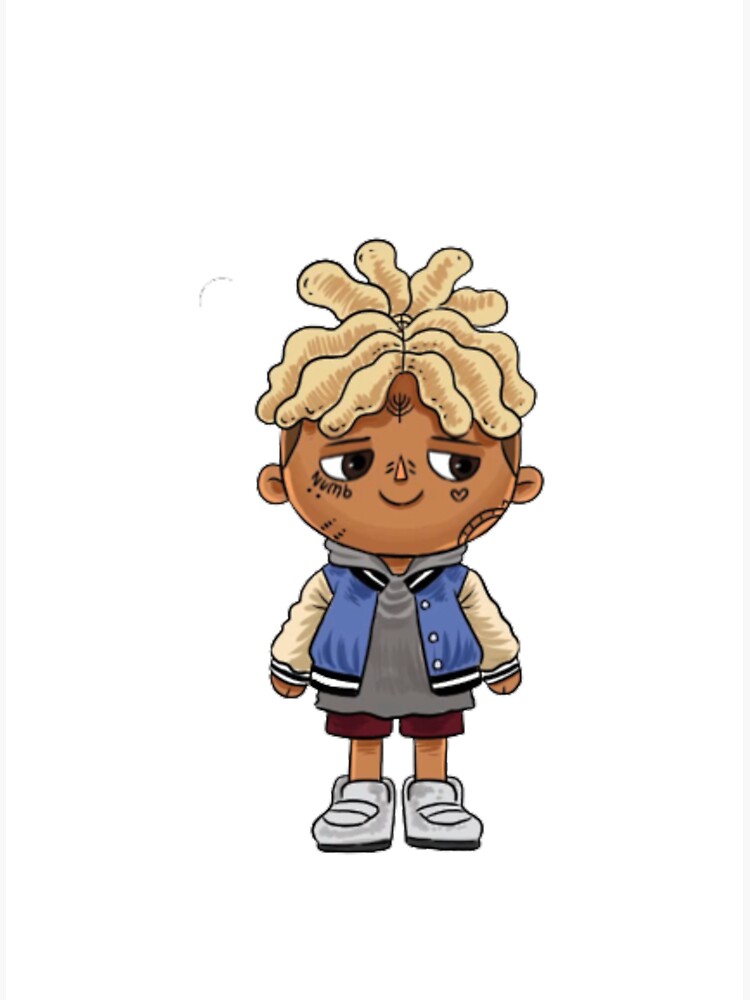 Rap Little Kids XXXTENTATION draw cartoon RIP legend Rap Canvas print Official Haikyuu Merch