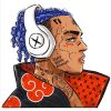 XXXTENTATION DRAW MANGA VERSION RAP RIP Canvas print Official Haikyuu Merch