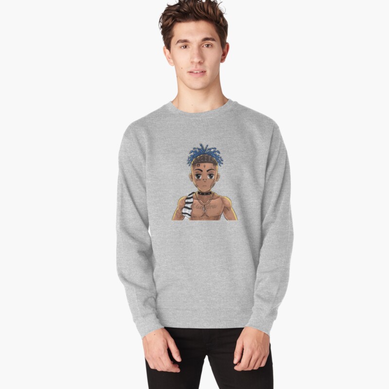 rasweatshirtx1500heather greyfront c7080800800 bgf8f8f8 13 - XXXTentacion Shop