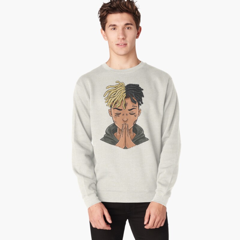 rasweatshirtx1500oatmeal heatherfront c7080800800 bgf8f8f8 10 - XXXTentacion Shop