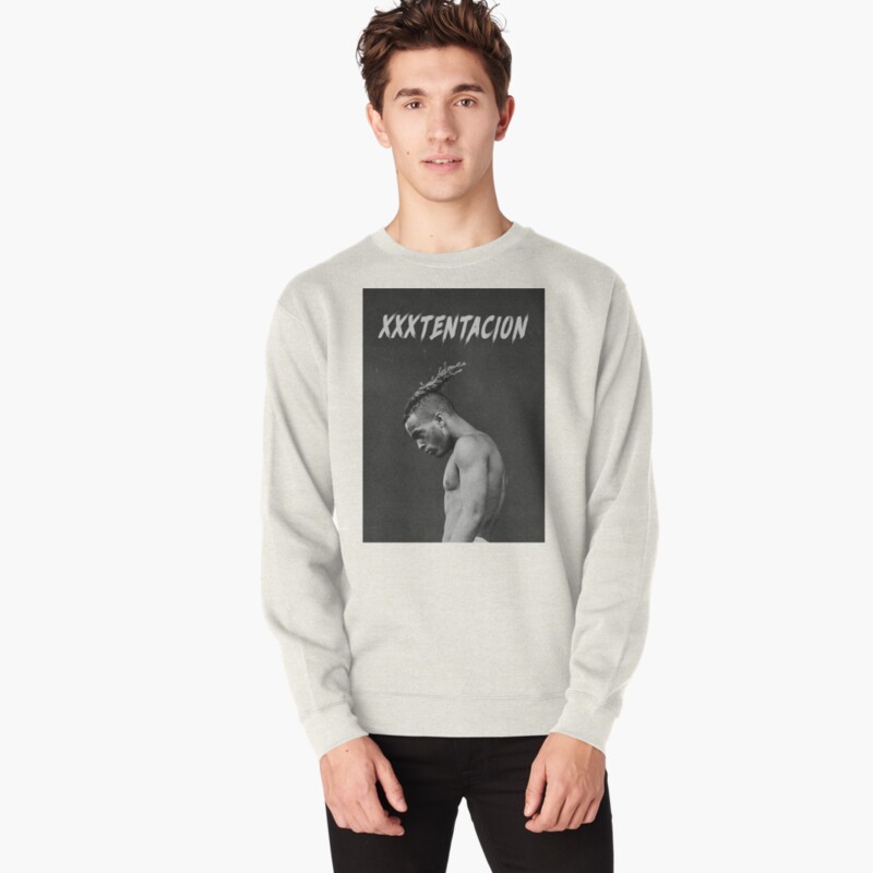 rasweatshirtx1500oatmeal heatherfront c7080800800 bgf8f8f8 26 - XXXTentacion Shop
