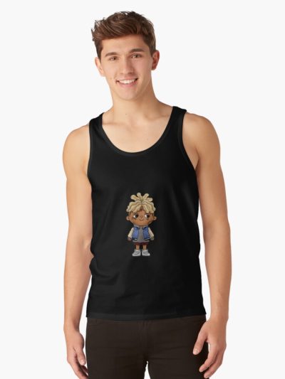 Rap Little Kids XXXTENTATION draw cartoon RIP legend Rap Tank tops Official Haikyuu Merch