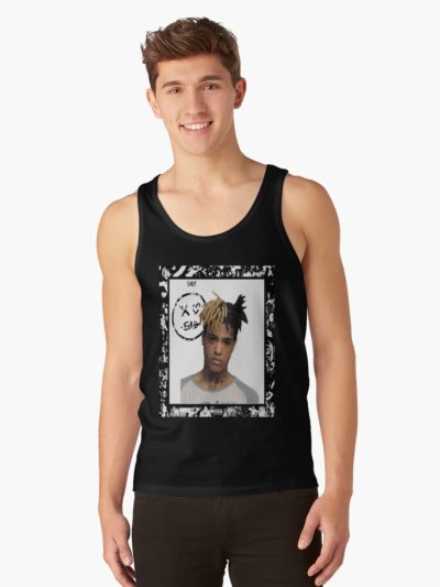 XXXTentaction SAD Mugshot Tank tops Official Haikyuu Merch