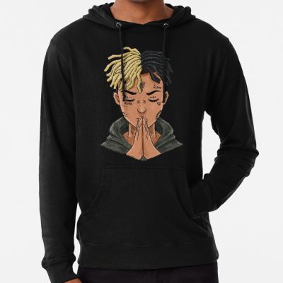 XXXTentation draw cartoon RIP legend Rap Hoodie Official Haikyuu Merch