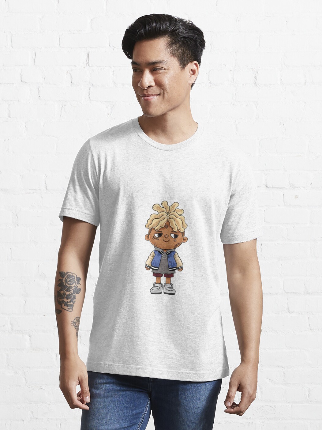 ssrcoslim fit t shirtmensfafafaca443f4786fronttall three quarter2000x2000 11 - XXXTentacion Shop