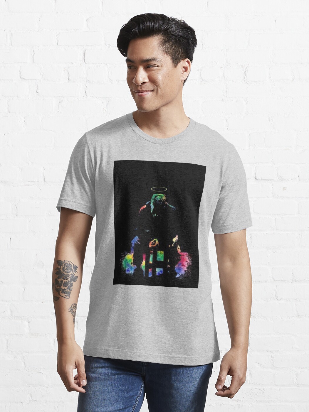 ssrcoslim fit t shirtmensheather greyfronttall three quarter2000x2000 30 - XXXTentacion Shop