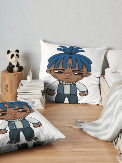 xxxtentation draw cartoon rip Throw pillow Official Haikyuu Merch