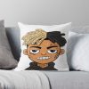 xxxtentation lengends emo rap draw cartoon Throw pillow Official Haikyuu Merch
