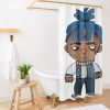 xxxtentation draw cartoon rip Shower curtain Official Haikyuu Merch