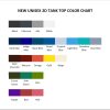 tank top color chart - XXXTentacion Shop