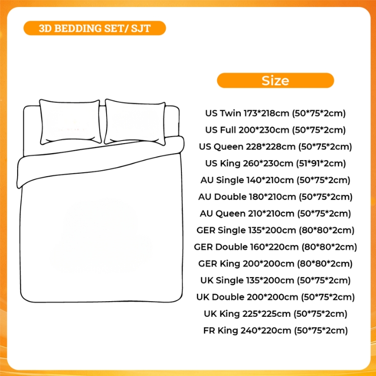 3D BEDDING SET - XXXTentacion Shop